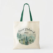Forest Wonder Junior Bruidsmeisje Bruiloft Tote Bag (Voorkant)