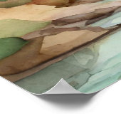 Forest Wonderland in Waterverf Poster (Hoek)