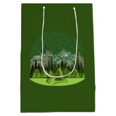 Forest, Wood, Nature Medium Cadeauzakje (Achterkant)