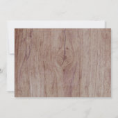 Forest Woodland Animal Wild Eén uitnodiging (Achterkant)