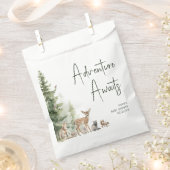 Forest Woodland Animals Avontuur wacht op u Bedankzakje (Geknipt)