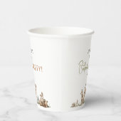 Forest Woodland Animals Kinderverjaardagsfeestje Papieren Bekers (Rechts)