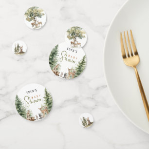 Forest Woodland Animals Table Confetti