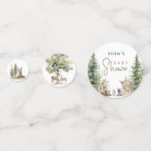 Forest Woodland Animals Table Confetti (Voorkanten)