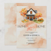 Forest Woodland Housewarming Party  Kaart (Voorkant / Achterkant)