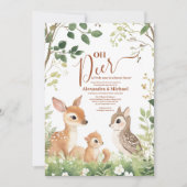 Forest Woodland Oh Deer Forest Kaart (Voorkant)