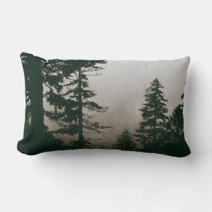 Forest Woodland Pine Tree Landscape Scene Kussen