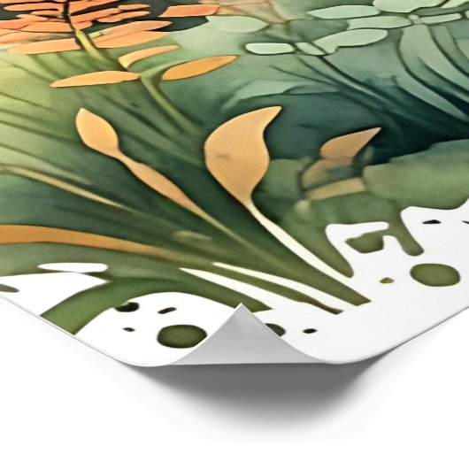 Forest Woodsy Magic Landscape Poster (Hoek)