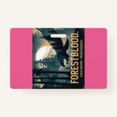 Forestblood – Espíritu Salvaje Nacido del Bosque Badge (Achterkant)