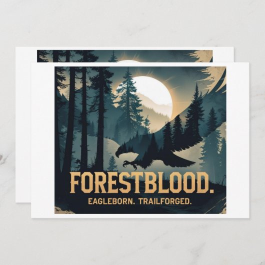 Forestblood – Espíritu Salvaje Nacido del Bosque Kaart (Voorkant / Achterkant)