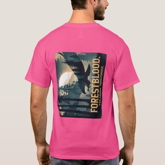 Forestblood – Espíritu Salvaje Nacido del Bosque T-shirt (Achterkant)
