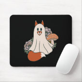 Forestcore Fox Whimsigoth Halloween Ghost Muismat (Met muis)