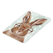 Forester met vier ogen | Bunny Rabbit Magneet (Linkerzijde)