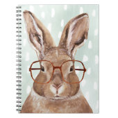 Forester met vier ogen | Bunny Rabbit Notitieboek (Voorkant)