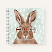 Forester met vier ogen | Bunny Rabbit Notitieboek (Voorkant)