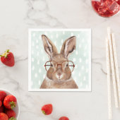 Forester met vier ogen | Bunny Rabbit Servet (Insitu)
