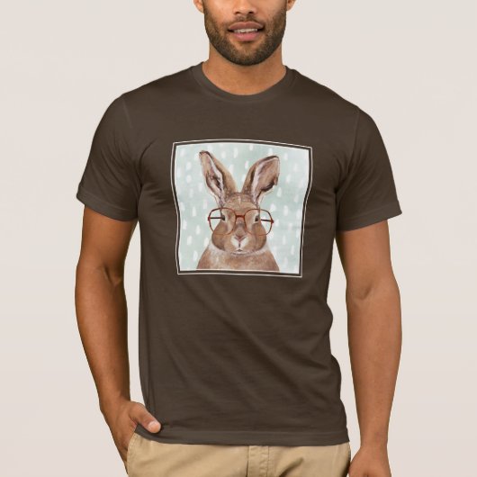 Forester met vier ogen | Bunny Rabbit T-shirt (Voorkant)