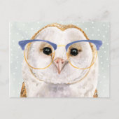 Forester met vier ogen | Wise Owl Briefkaart (Voorkant)