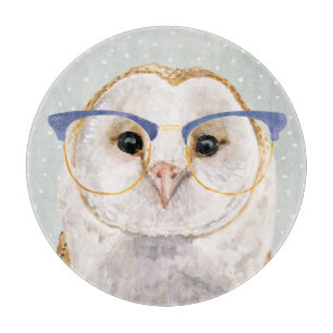 Forester met vier ogen Wise Owl Snijplank