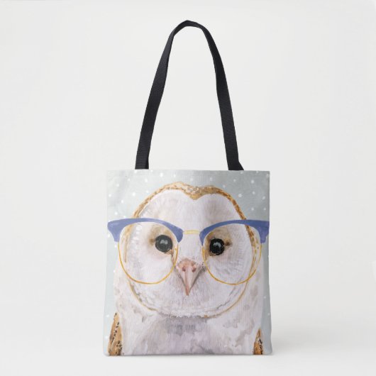 Forester met vier ogen | Wise Owl Tote Bag (Voorkant)