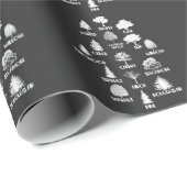 Forester Outdoor Wood Lover Tree Education Natuur Cadeaupapier (Rol Hoek)