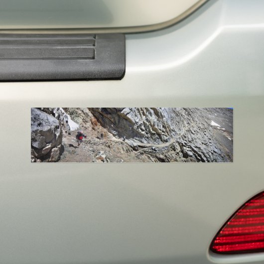 Forester Pass Catwalk - John Muir Trail Bumpersticker (Op auto)