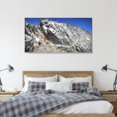 Forester Pass Catwalk - John Muir Trail Canvas Afdruk (Insitu (Slaapkamer))