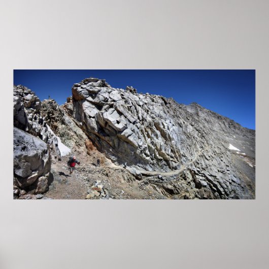 Forester Pass Catwalk - John Muir Trail Poster (Voorkant)
