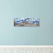 Forester Pass - John Muir Trail - Sierra Nevada Canvas Afdruk (Insitu (Houten vloer))