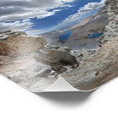 Forester Pass - John Muir Trail - Sierra Nevada Foto Afdruk (Hoek)
