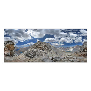 Forester Pass - John Muir Trail - Sierra Nevada Foto Afdruk