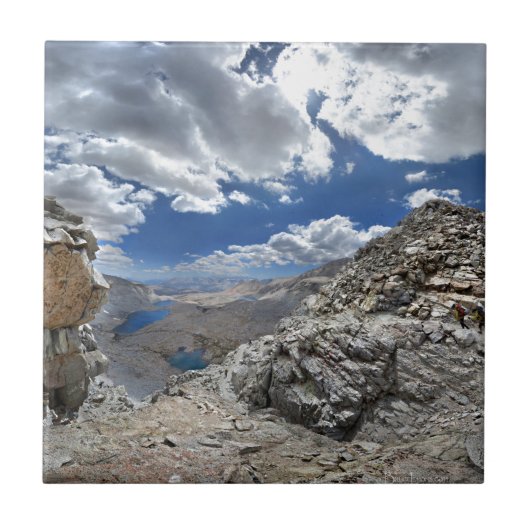 Forester Pass - John Muir Trail - Sierra Nevada Tegeltje (Voorkant)