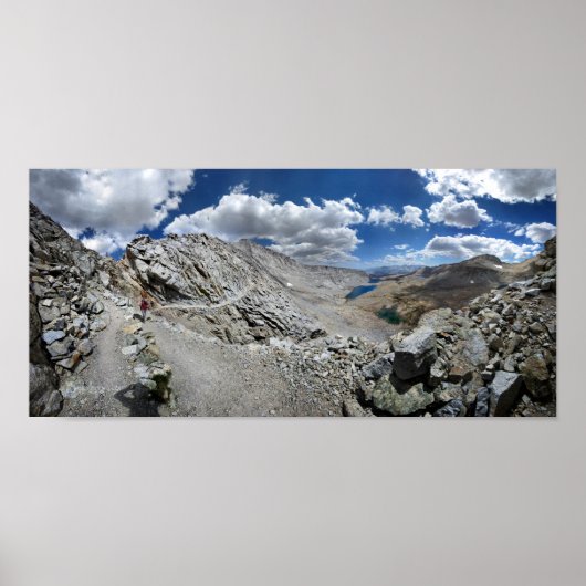 Forester Pass Switchbacks - John Muir Trail Poster (Voorkant)