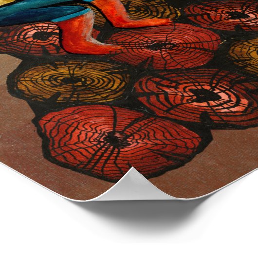 Foresters - twee Beren die Muziek spelen Poster (Hoek)