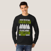 Forestry Avoid Eye Contact Forester T-shirt (Voorkant volledig)