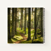 Forests | Boreal Forest Sweden Notitieboek (Achterkant)