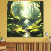 Forest's Embrace Canvas Afdruk (Insitu (Woonkamer))