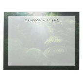 Forests | Ferns in Rainforest Notitieblok (Voorkant)