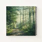 Forests | Forest Path Hamburg Germany Notitieboek (Achterkant)
