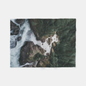 Forests | Grison Graubunden Canton Fleece Deken (Voorkant (Horizontaal))