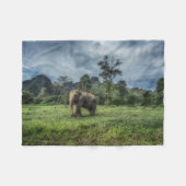 Forests | Kao Sok National Park Fleece Deken (Voorkant (Horizontaal))