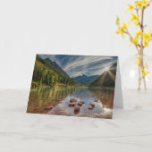 Forests | Maroon Bells Colorado Kaart (Gele Bloem)