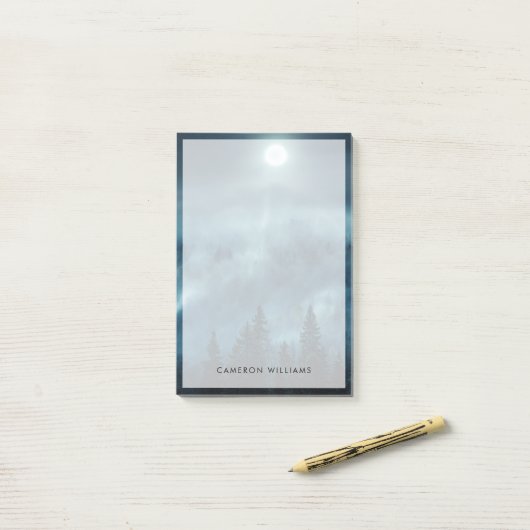 Forests | Moonlit Forest Post-it® Notes (Op bureau)