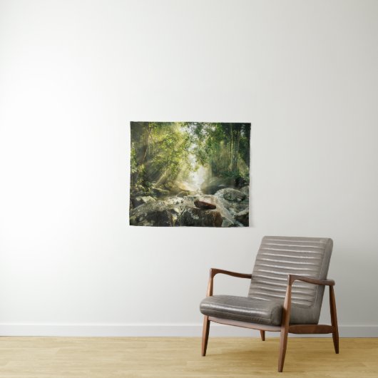 Forests | Tropical Jungle Forest Wandkleed (In Situ (horizontaal))