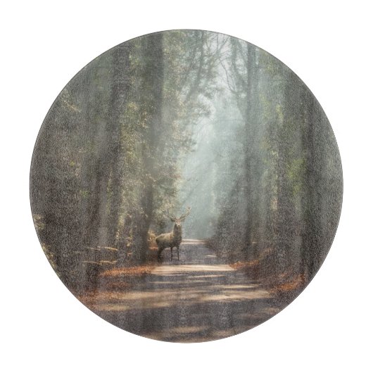 Forests | Woodland Stag Snijplank (Voorkant)