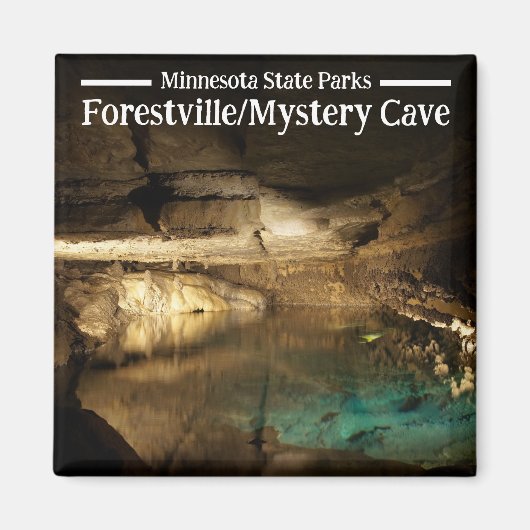 Forestville/Mystery Cave State Park Magnet (Voorkant)