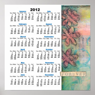 Forever 2012 Muurkalender Poster
