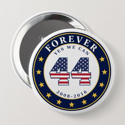 Forever 44 knoop ronde button 4,0 cm (Voorkant /achterkant)