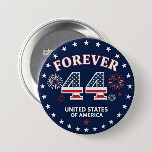 Forever 44 Knop Ronde Button 7,6 Cm (Voorkant /achterkant)