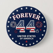 Forever 44 Knop Ronde Button 7,6 Cm (Voorkant)